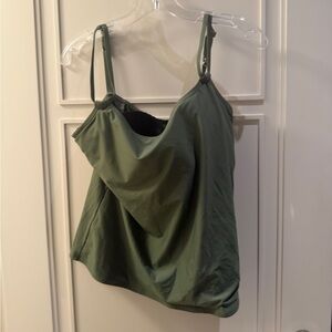 Chic Olive Green Bikini Top